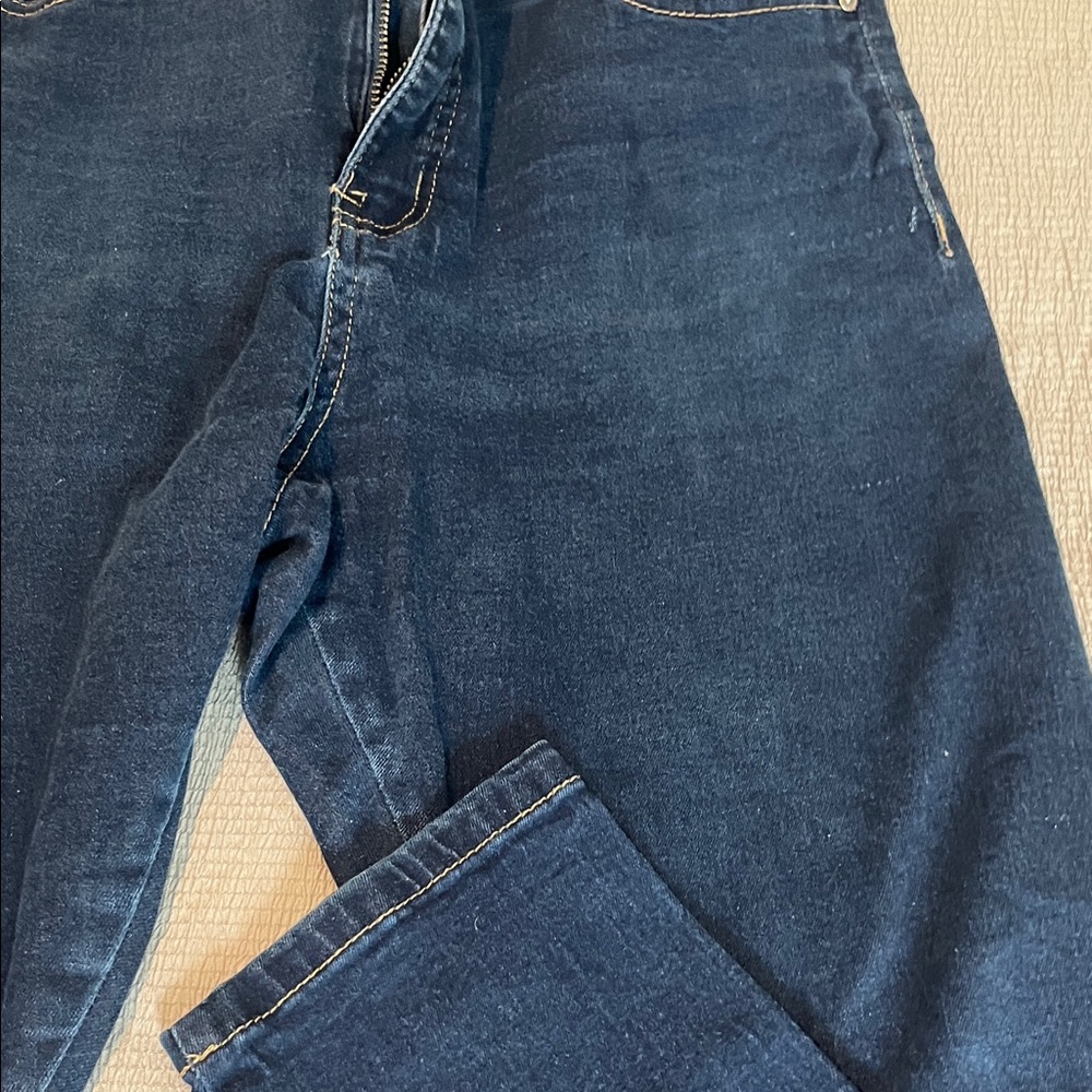 Elegant Dark Blue Skinny Jeans - Picture 5 of 9
